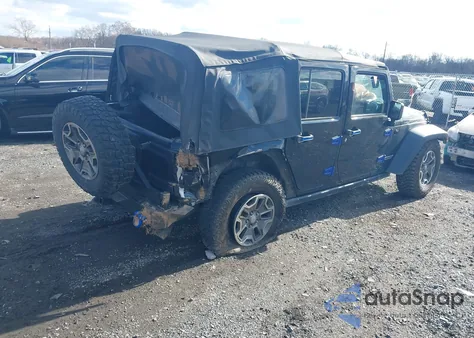 2017 Jeep Wrangler Unlimited Rubicon 4X4 from USA, damaged, VIN 1C4BJWFGXHL585533